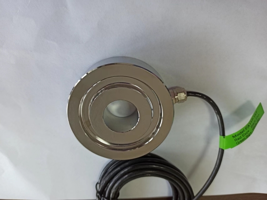 Stainless Steel 10-200kN Miniature Force Sensor 1.5mV/V Complete Certificate