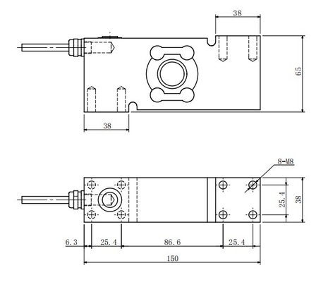 Factory Stock FA568 50kg 500kg 1000kg Stainless Steel Signle Point Load Cell For Platform Scale weighing sensor