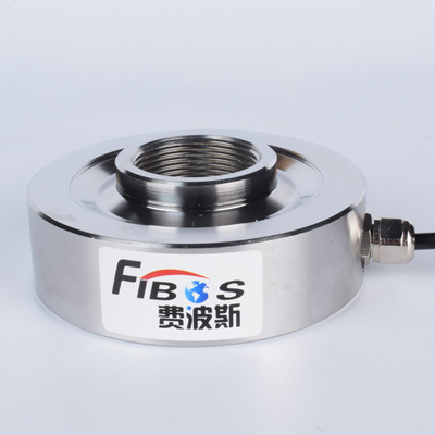 5-50kn Stainless Steel Miniature Force Sensor 1.5±10%MV/VRing Force Sensor