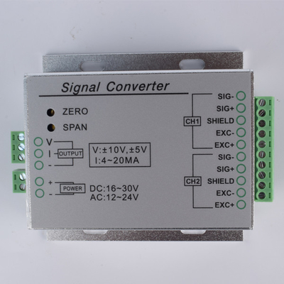 IP64 0.1% Load Cell Amplifier , 4 Units Strain Gauge Instrumentation Amplifier
