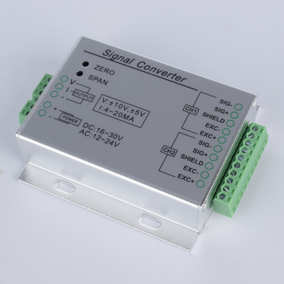 IP64 0.1% Load Cell Amplifier , 4 Units Strain Gauge Instrumentation Amplifier