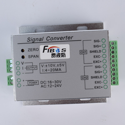 IP64 0.1% Load Cell Amplifier , 4 Units Strain Gauge Instrumentation Amplifier