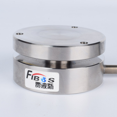 10-1000kg Miniature Force Sensor 0.1% Piezoelectric Sensor For Force Measurement