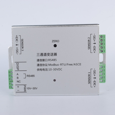 Rs232 RS485 Strain Gauge Bridge Amplifier 2kv Load Cell Amp
