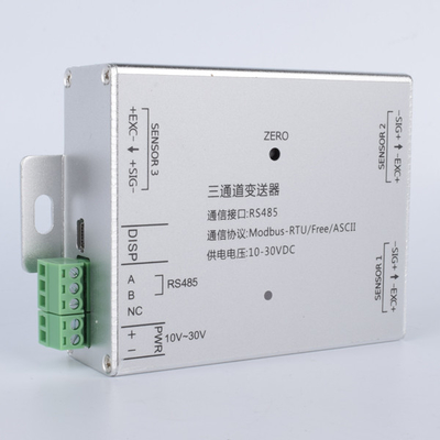 Rs232 RS485 Strain Gauge Bridge Amplifier 2kv Load Cell Amp