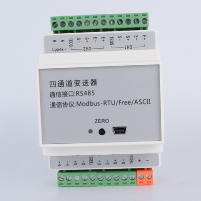 350-1000 Ohms Strain Gauge Load Cell Amplifier 0.01% Signal Conditioner